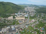 ITAR-TASS: ALTAI REPUBLIC, RUSSIA. JULY 26, 2013. Gorno-Altaysk, the capital town of the Altai Republic. (Photo ITAR-TASS/ Alexander Tyryshkin)

Россия. Алтайский край. Вид на город Горно-Алтайск. Фото ИТАР-ТАСС/ Александр Тырышкин